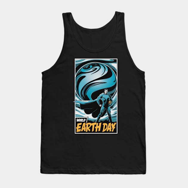 World Earth Day Tank Top by Ruru Project Studio